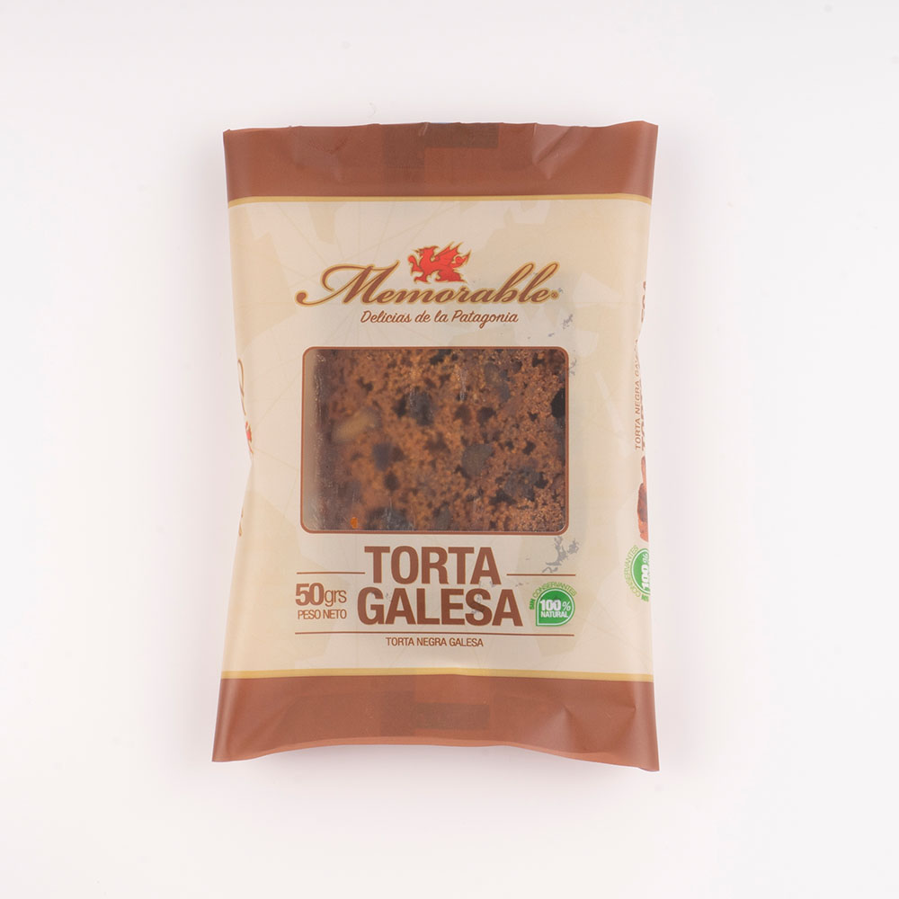 Caja de Porciones de Patagonian Fruit Cake (Torta Galesa) - 16 unidades