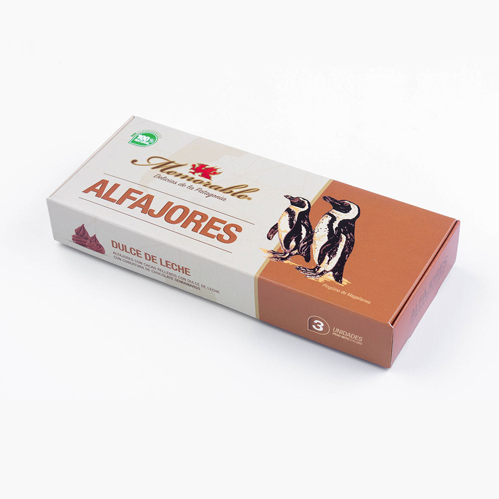 Caja de Alfajores de Dulce de Leche - 3 Unidades